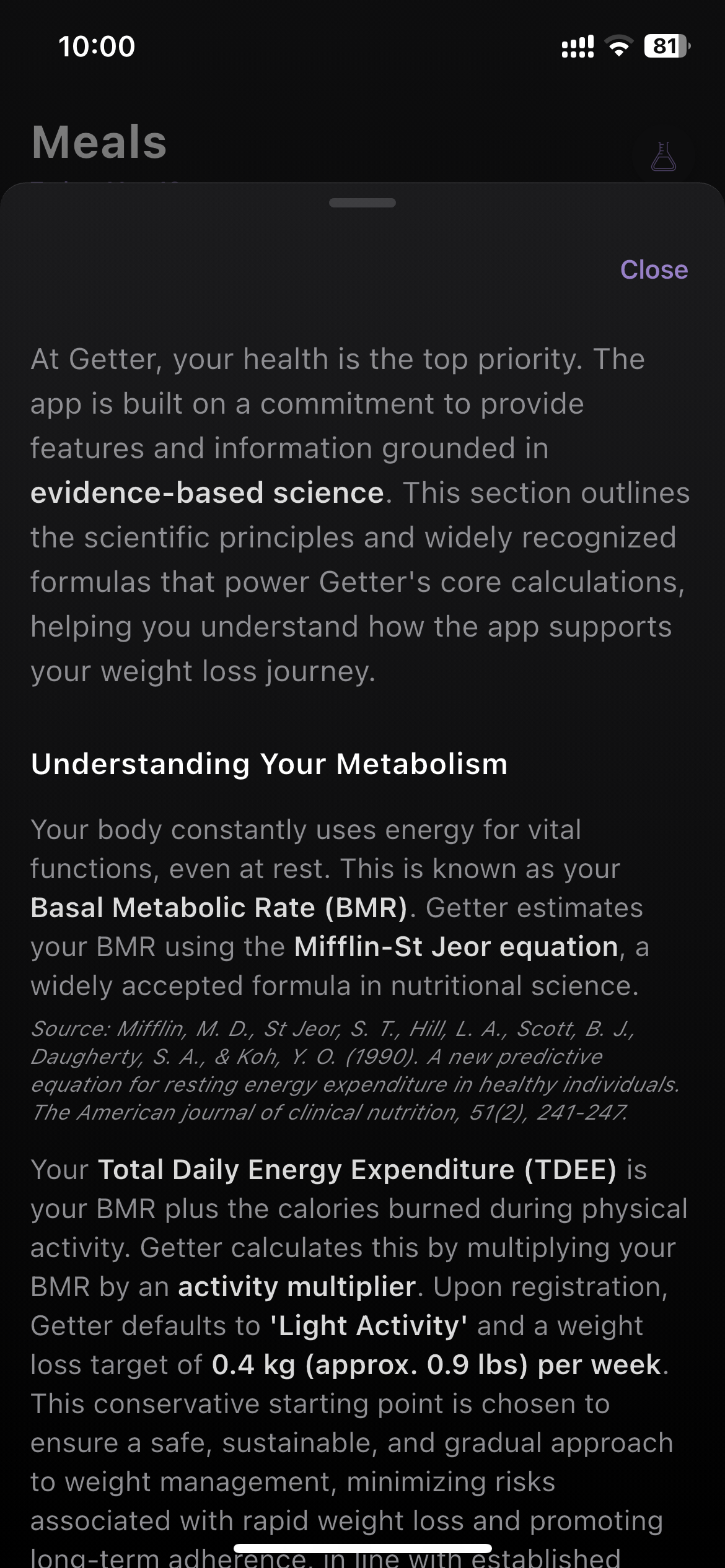 Discover with Intention - Getter App Screenshot